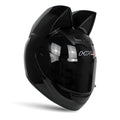 Personalized Cat Ears Electric Motorcycle Helmets for Men and Women - Custom Fit, Safe, and Stylish