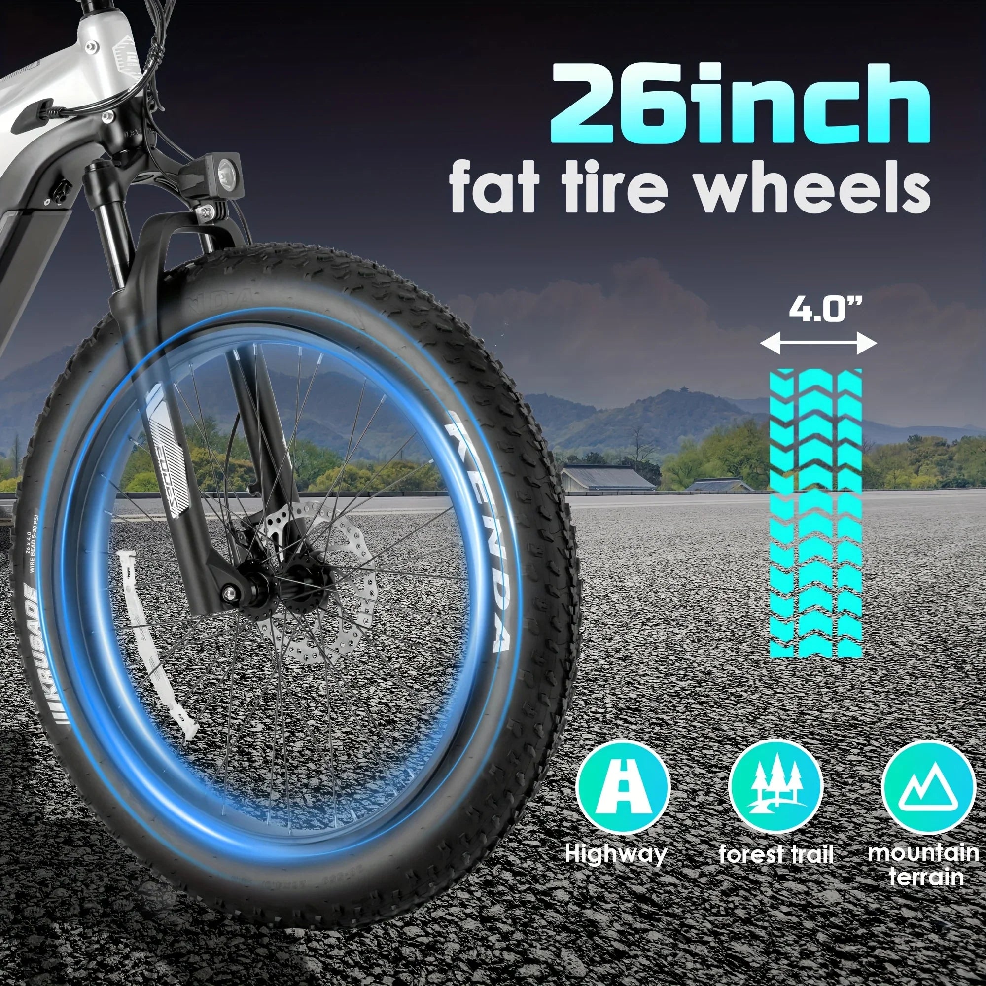 eBike Boys 52V 750W Adult eBike - 17AH Battery, Top Speed 32km/h